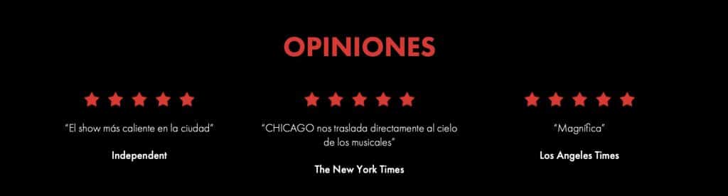 CHICAGO - El Musical