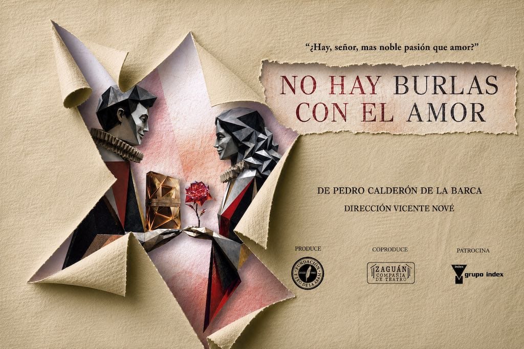 Home 1 NO HAY BURLAS CON EL AMOR cartel horizontal